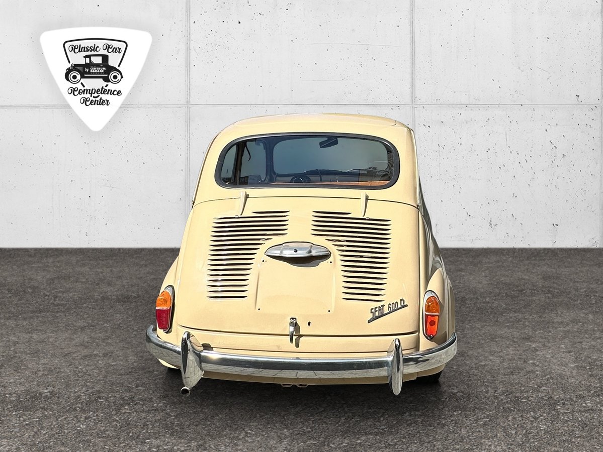 FIAT SEAT 600 D baugleich FIAT 600, Petrol, Classic, Manual - 5
