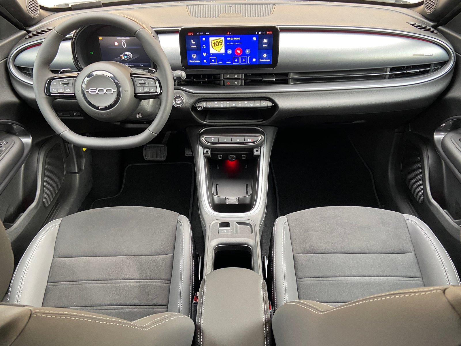 FIAT 600h MildHybrid Sport 145PS, Mild-Hybrid Petrol/Electric, New car, Automatic - 5