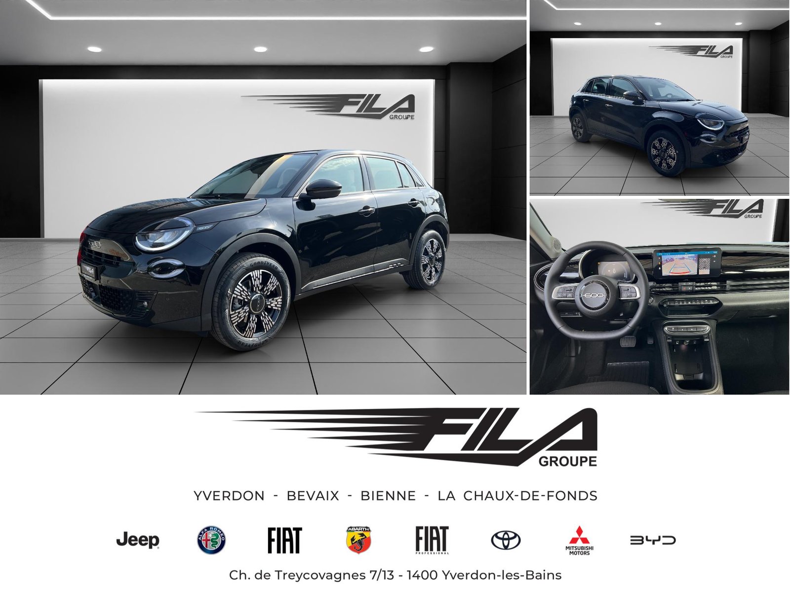 FIAT 600 1.2 Hybrid 110 Swiss Edition