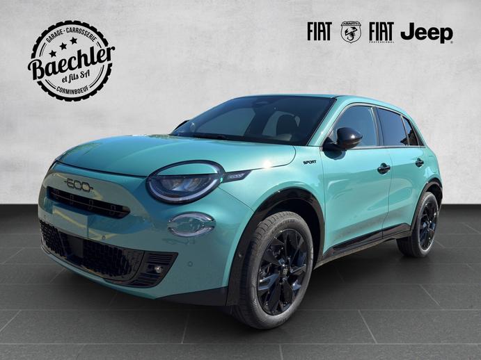 FIAT 600 1.2 Hybrid 145 Sport, Hybride Léger Essence/Électricité, Voiture nouvelle, Automatique