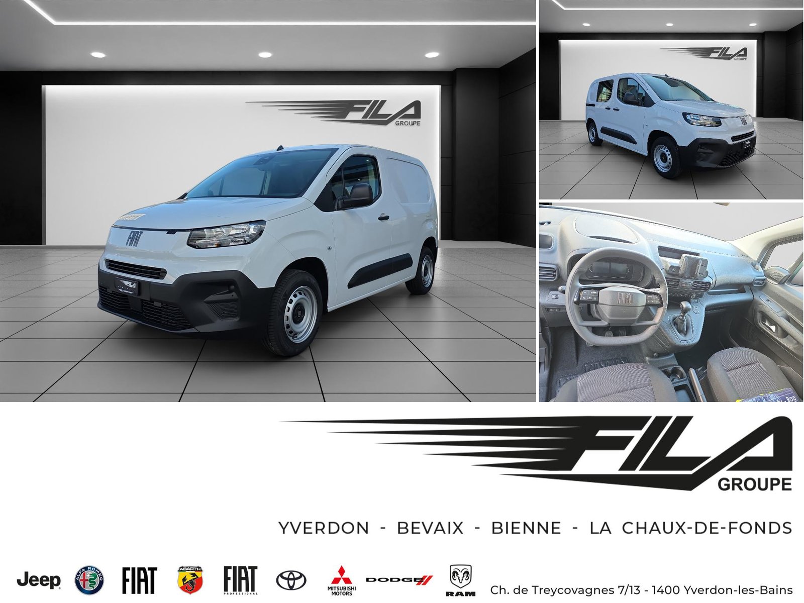 FIAT DOBLO fourg. L1 1.5 BlueHDI 100 Easy Pro