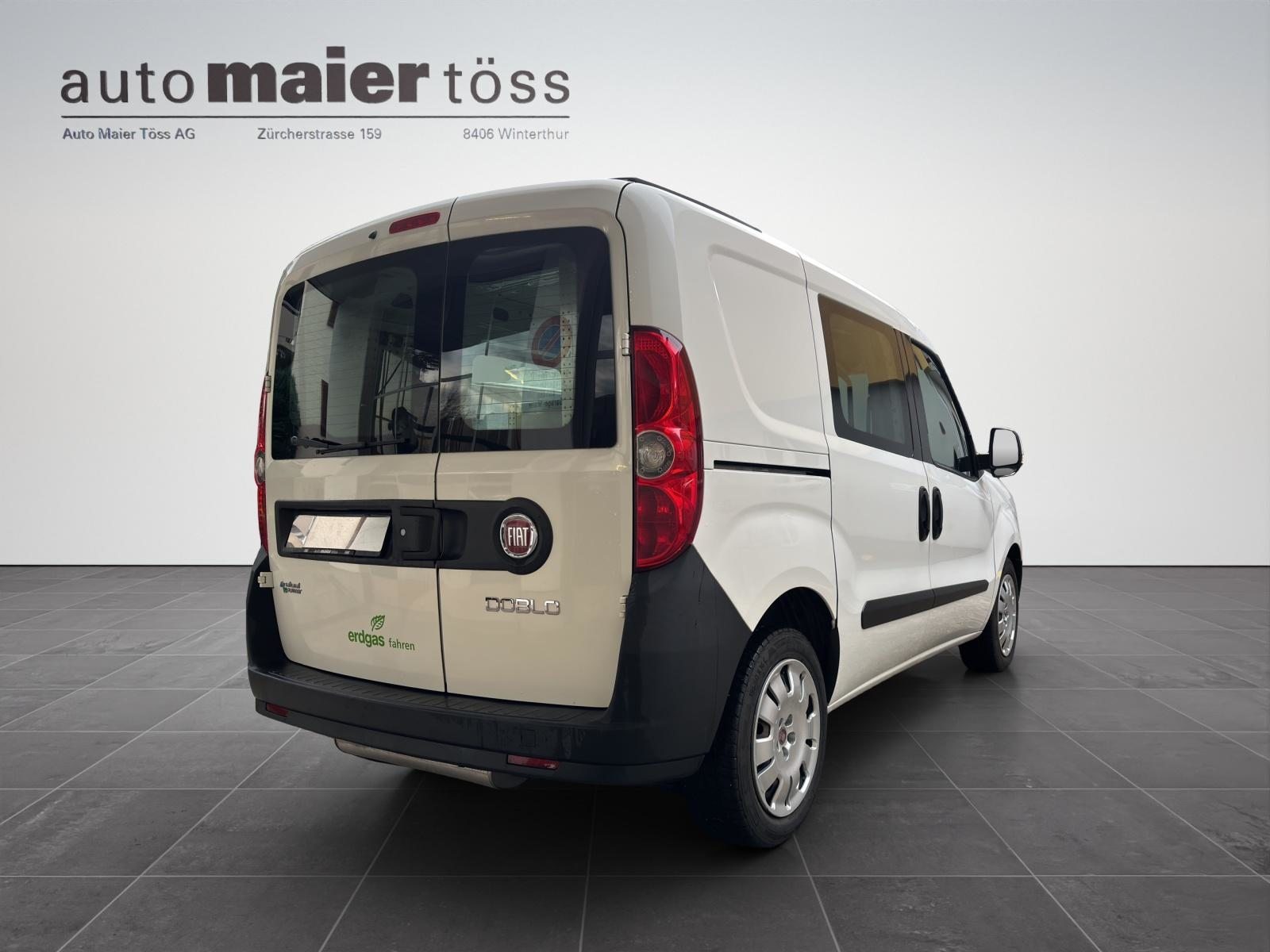 FIAT Doblo Cargo L2 1.4 16V Natural Power Swiss, Gaz naturel (CNG) / Essense, Occasion / Utilisé, Manuelle - 3