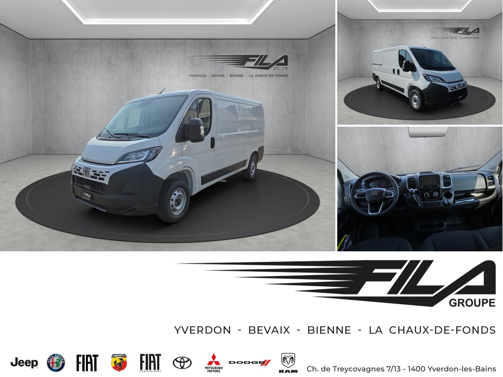 FIAT Ducato Fourg. 290 2.2 140CV L2 H1 3.3T