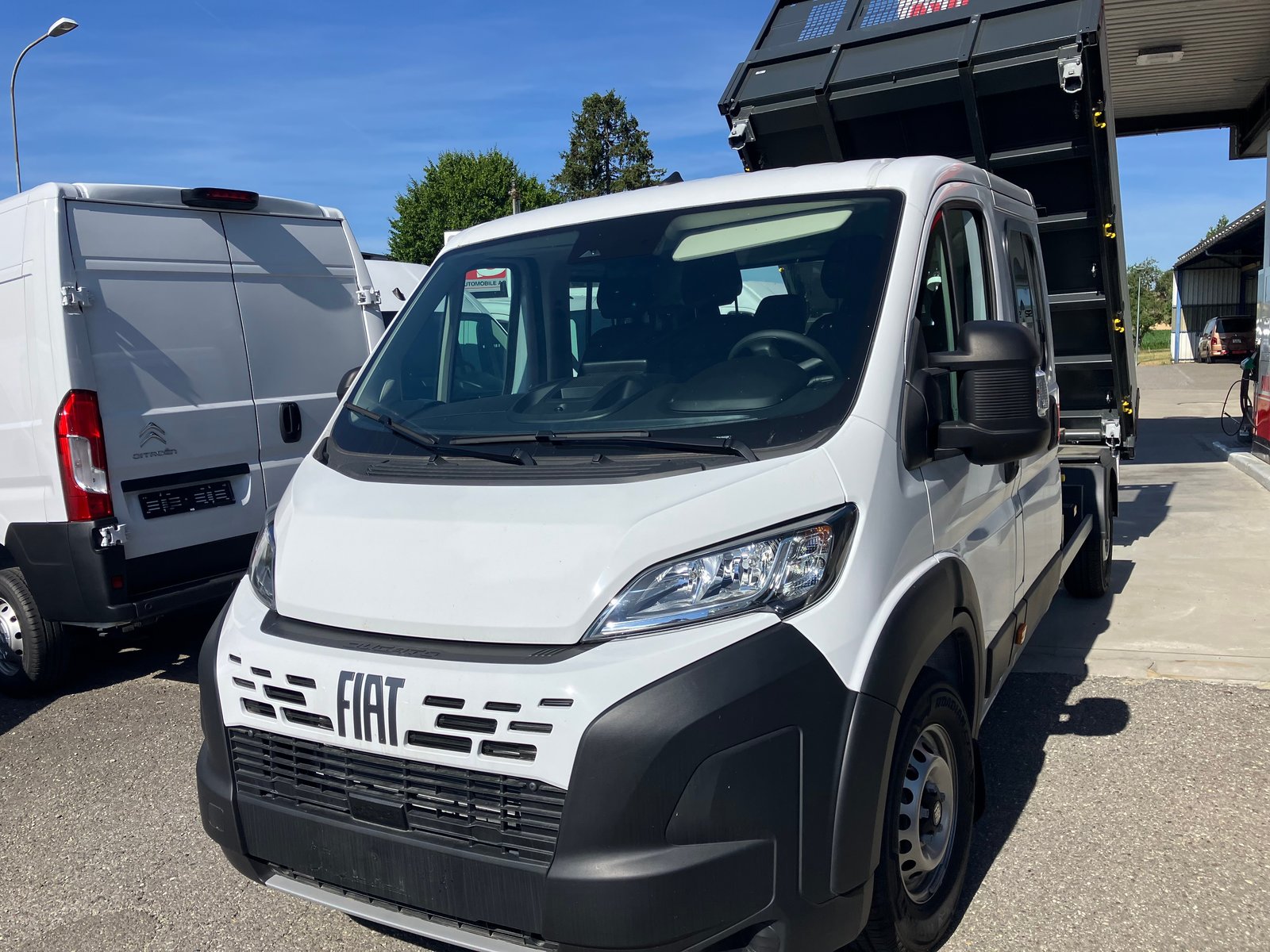 FIAT Ducato L4 Kippbrücke Doppelkabine 7 Plätze, Diesel, Voiture nouvelle, Manuelle - 2