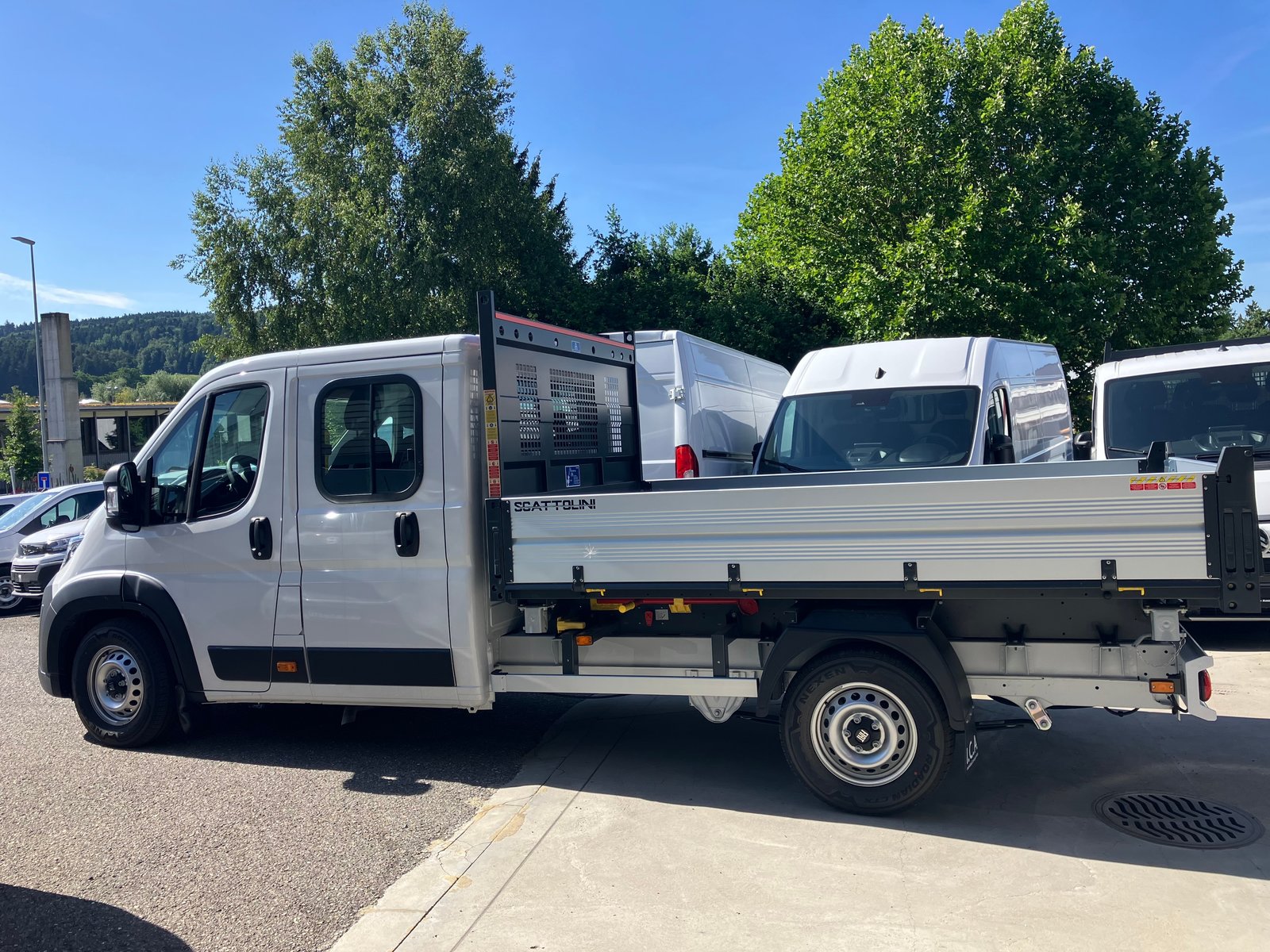 FIAT Ducato L4 Kippbrücke Doppelkabine 7 Plätze, Diesel, Voiture nouvelle, Manuelle - 6