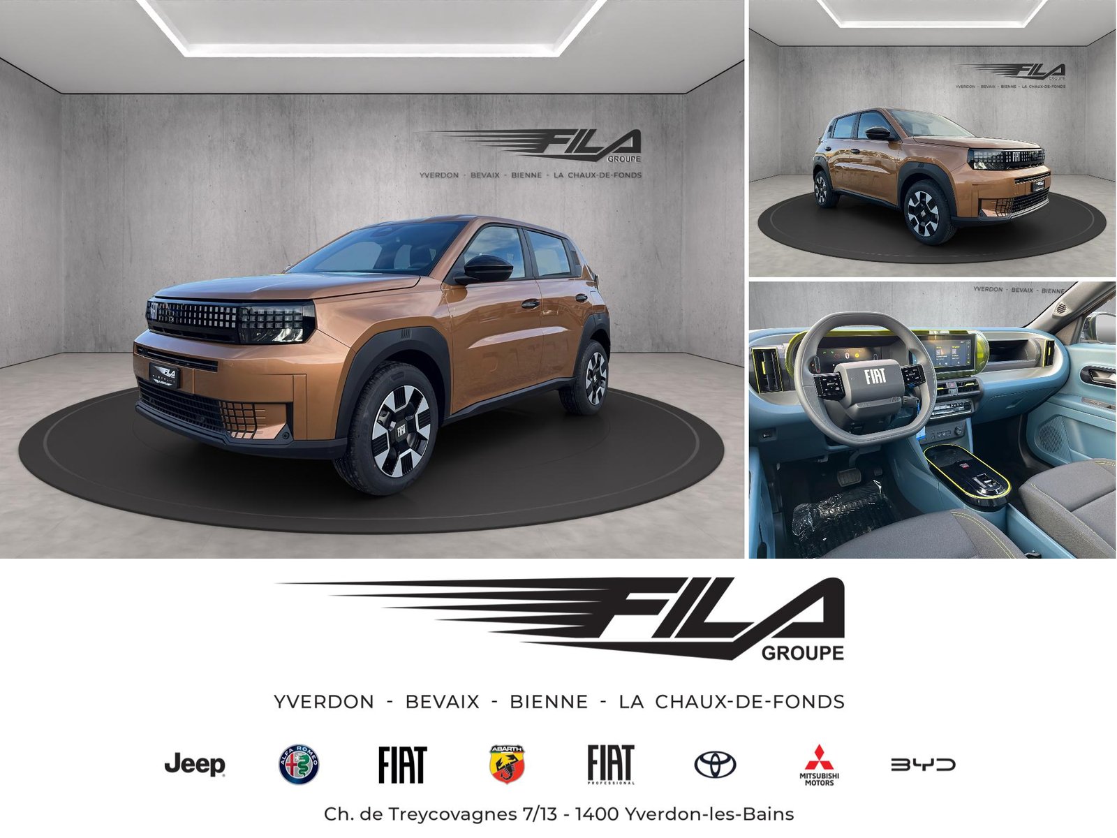 FIAT Grande Panda 1.2 Icon, Mild-Hybrid Benzin/Elektro, Neuwagen, Automat