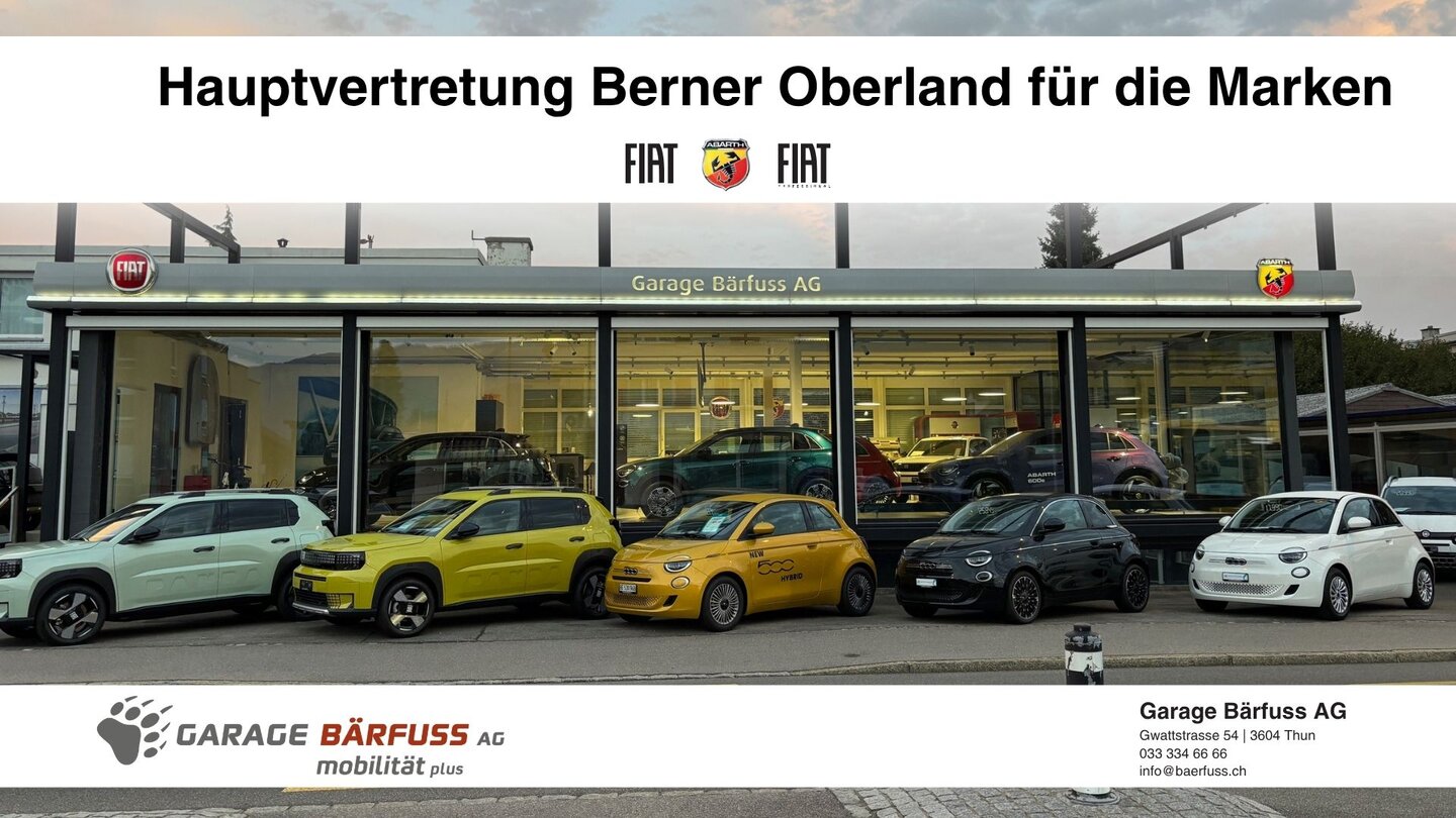 FIAT Grande Panda 1.2 Hybrid La Prima, Mild-Hybrid Benzin/Elektro, Neuwagen, Automatik - 2