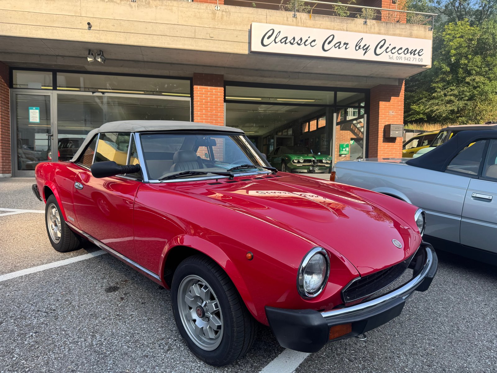 FIAT Spider 124 DS Europa 2.0 i.e., Petrol, Classic, Manual - 4