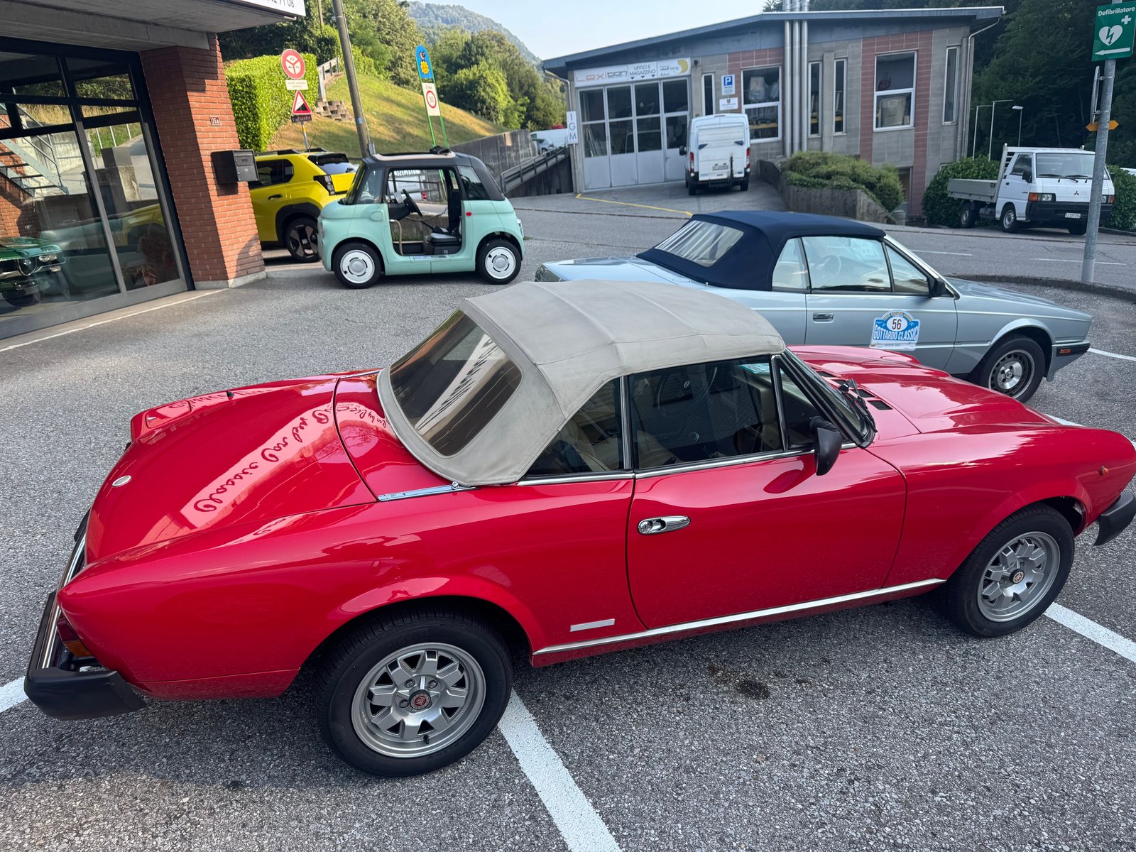 FIAT Spider 124 DS Europa 2.0 i.e., Petrol, Classic, Manual - 5