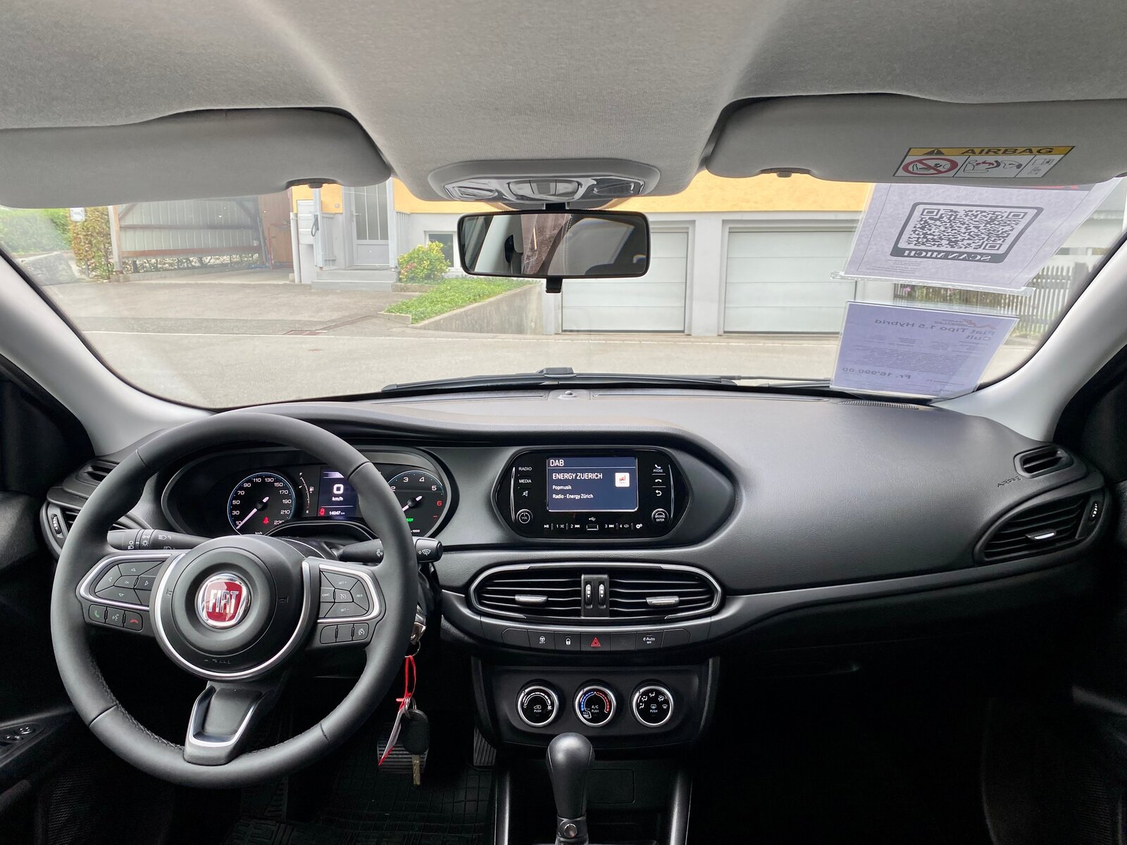 FIAT Tipo Hybrid 1.5 Cult, Mild-Hybrid Benzin/Elektro, Occasion / Gebraucht, Automatik - 5