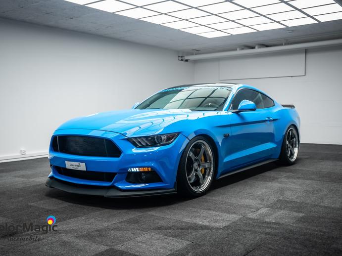 FORD * Mustang 5.0 V8 HANDSCHALTUNG GT BLUE EDITION SPORTPAK, Petrol, Second hand / Used, Manual
