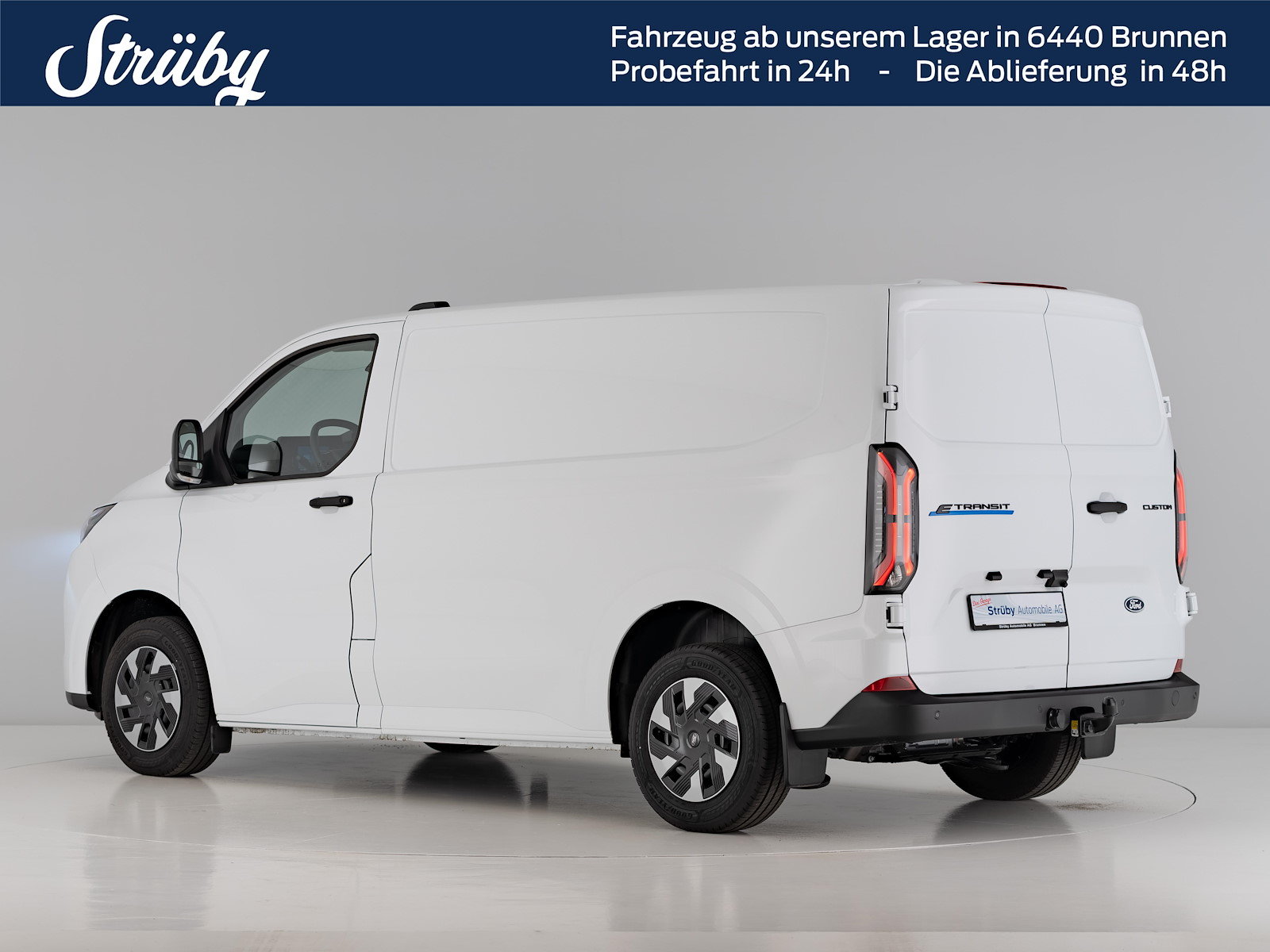 FORD E-Transit Custom Van 320 L1 82.5kWh Trend, Électrique, Voiture nouvelle, Automatique - 4