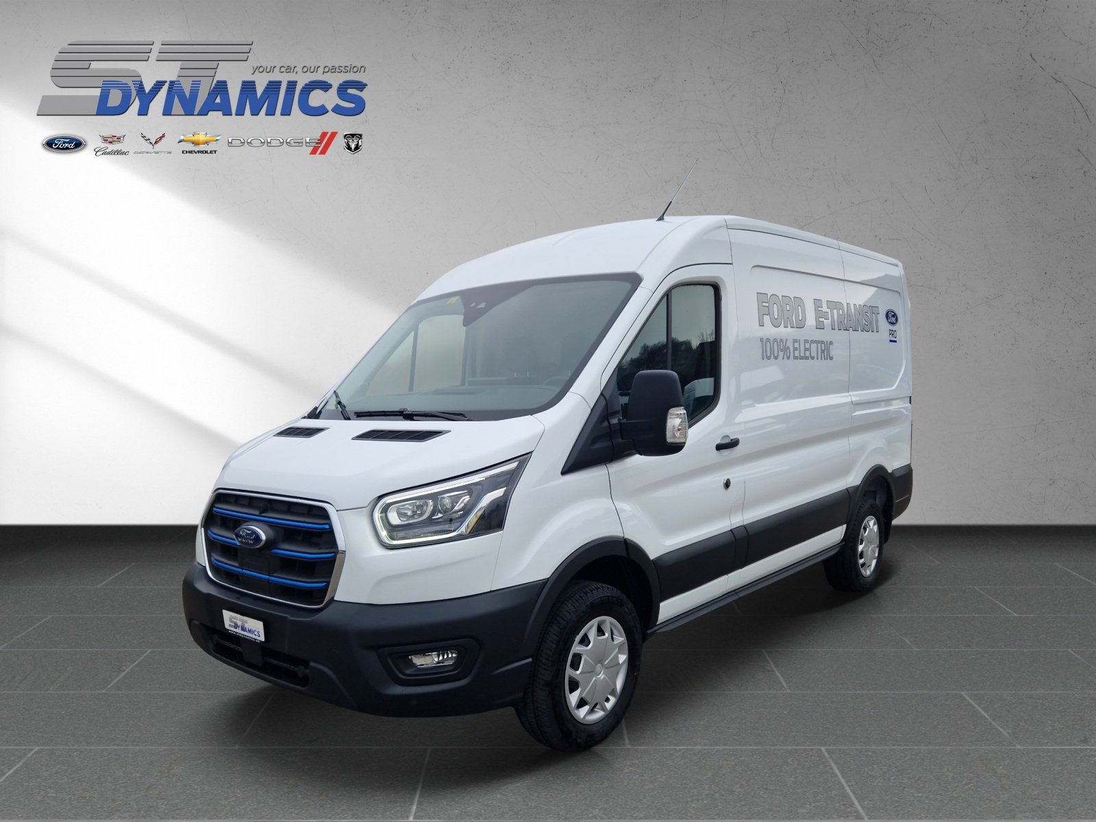 FORD E-Transit Van 350 L2H2 67kWh Trend, Elektro, Neuwagen, Automat