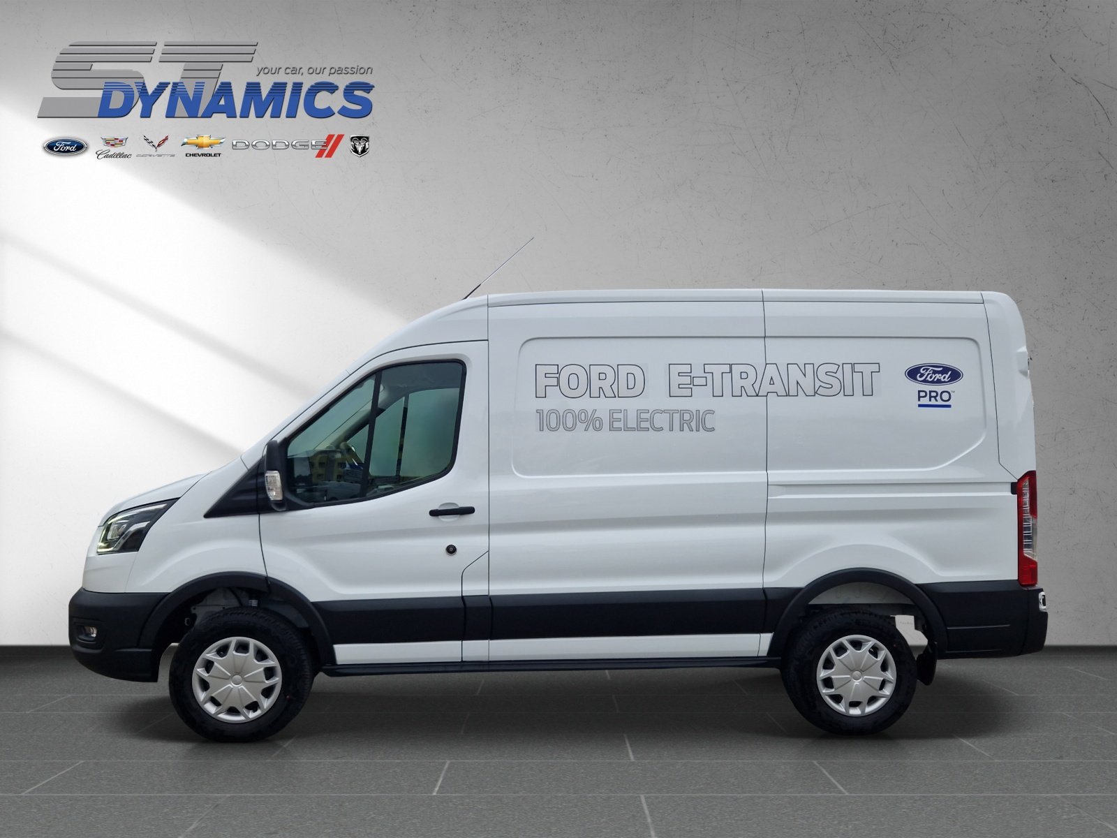 FORD E-Transit Van 350 L2H2 67kWh Trend, Elektro, Neuwagen, Automat - 3