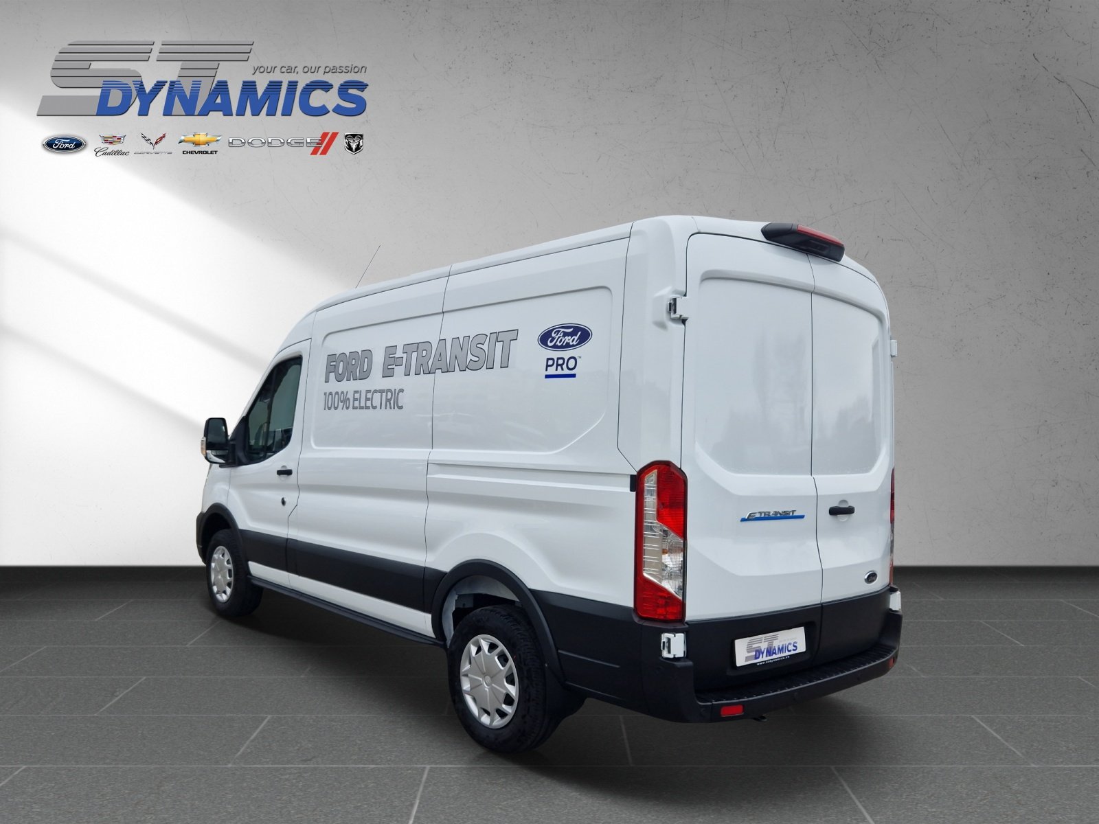 FORD E-Transit Van 350 L2H2 67kWh Trend, Elektro, Neuwagen, Automat - 4
