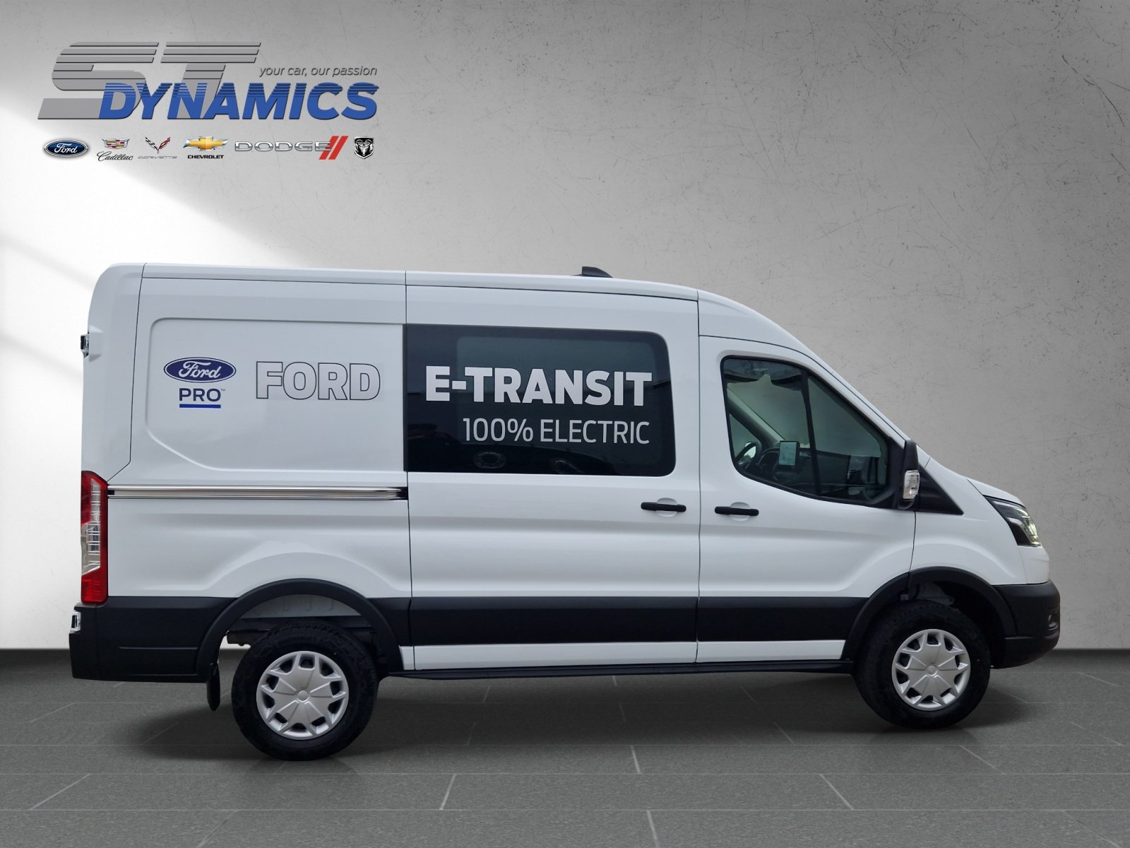 FORD E-Transit Van 350 L2H2 67kWh Trend, Elektro, Neuwagen, Automat - 7