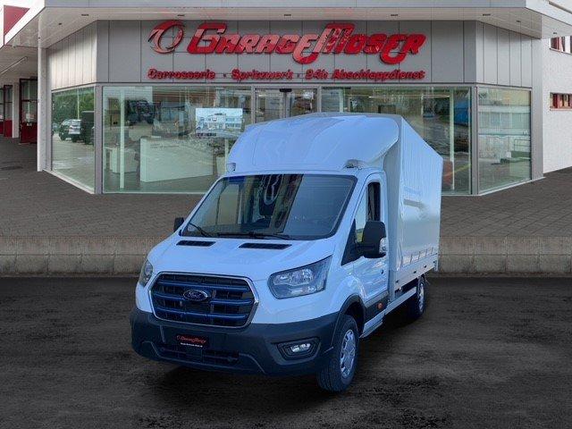 FORD E-Transit 390 L3 Plache mit 750Kg Hebebühne 67kWh Trend, Electric, Second hand / Used, Automatic