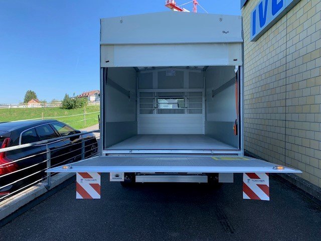 FORD E-Transit 390 L3 Plache mit Hebebühne, Électrique, Occasion / Utilisé, Automatique - 5