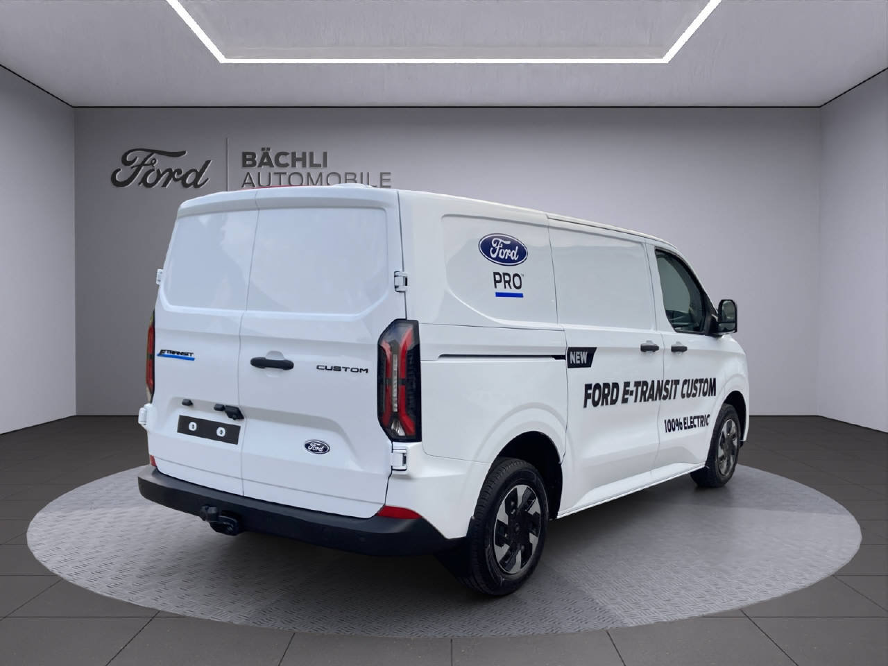 FORD E-Transit Custom Van 320 L1 Trend, Electric, Ex-demonstrator, Automatic - 3