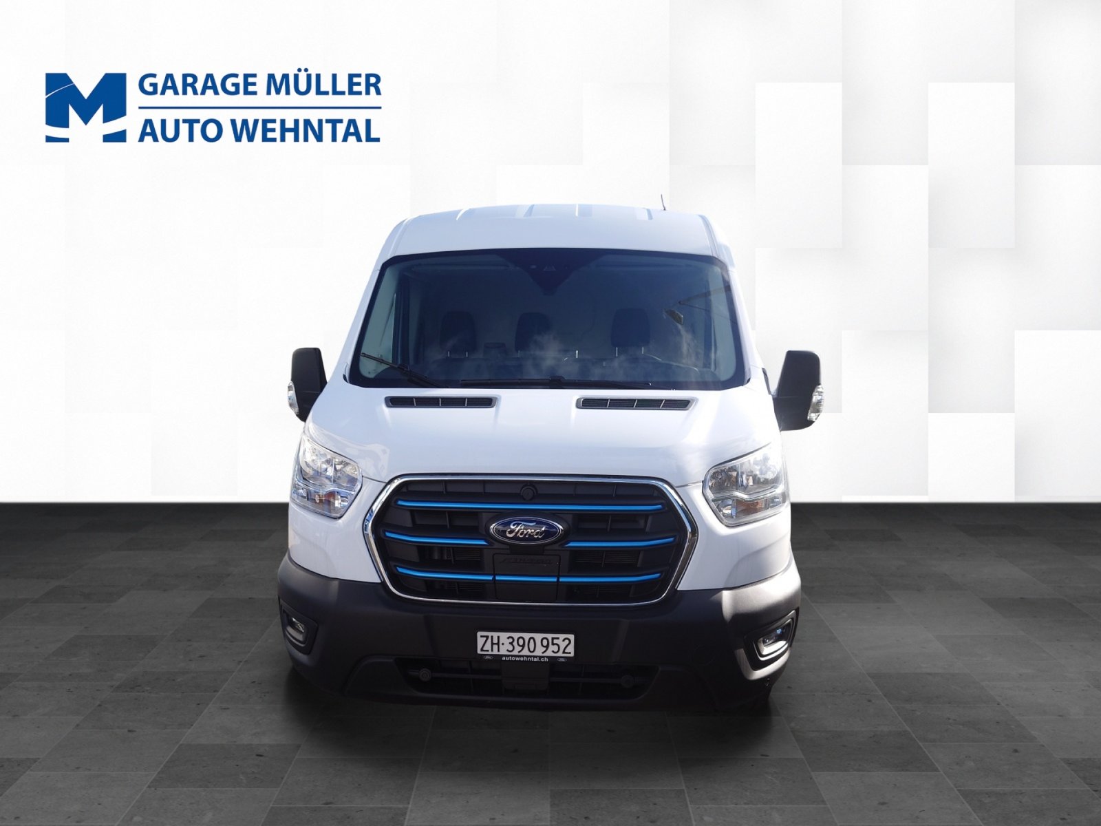 FORD e-TRANSIT VAN TREND 350L2, Electric, Ex-demonstrator, Automatic - 2
