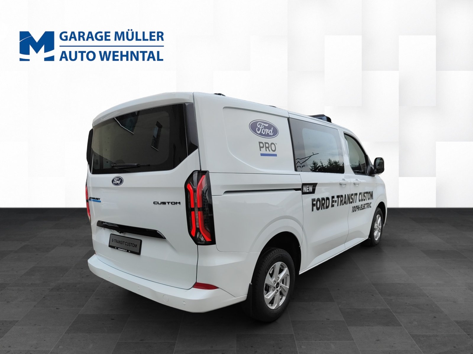 FORD E-Transit Custom Van, Elektro, Vorführwagen, Automatik - 7