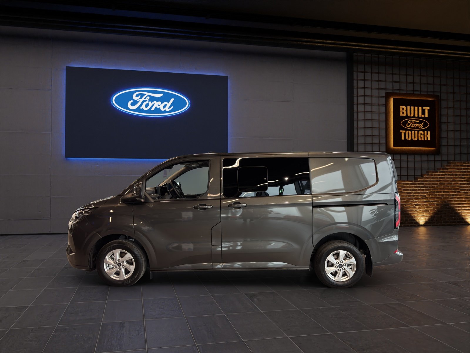 FORD E-Transit Custom Multicab 320 L1 218 PS Limited RWD, Electric, New car, Automatic - 2