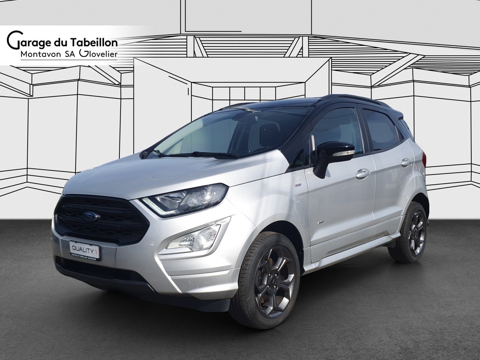 FORD EcoSport 1.5 TDCi ST-Line 4x4 crochet