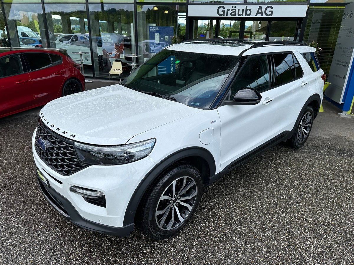 FORD Explorer 3.0 EcoB. Plug-in-Hybrid ST-Line 4WD Aut., Hybride Rechargeable Essence/Électricité, Occasion / Utilisé, Automatique - 3