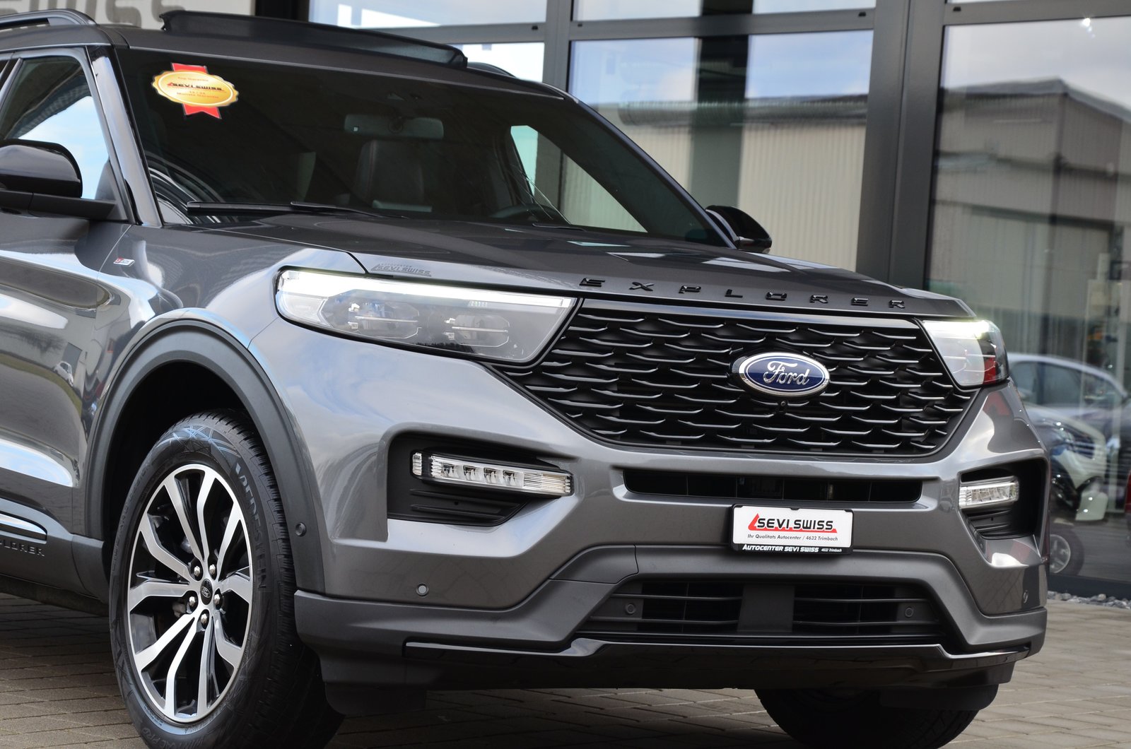 FORD Explorer 3.0 EcoB. Plug-in-Hybrid ST-Line 4WD Aut.*Fris, Hybride Rechargeable Essence/Électricité, Occasion / Utilisé, Automatique - 2