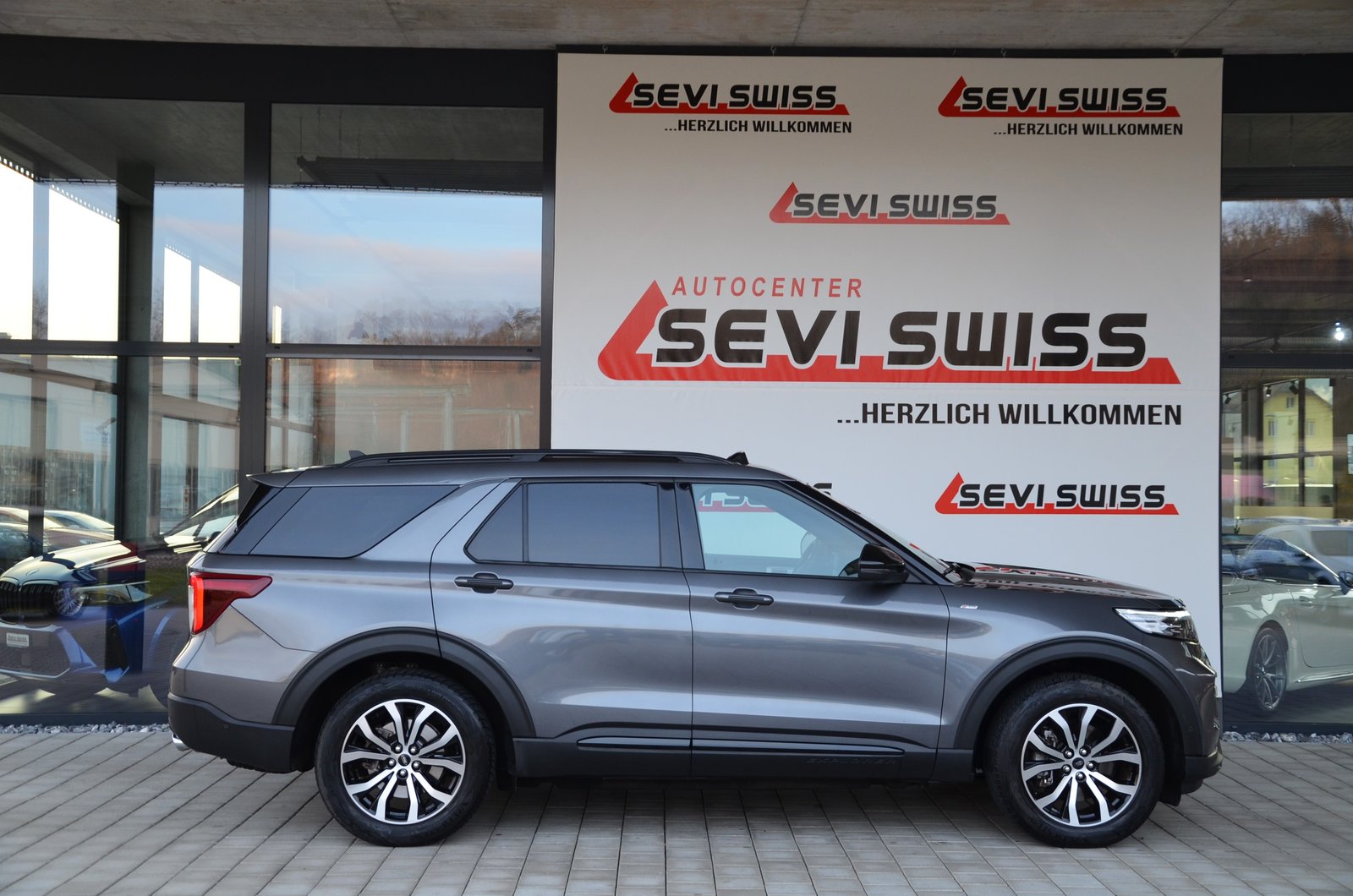 FORD Explorer 3.0 EcoB. Plug-in-Hybrid ST-Line 4WD Aut.*Fris, Hybride Rechargeable Essence/Électricité, Occasion / Utilisé, Automatique - 3