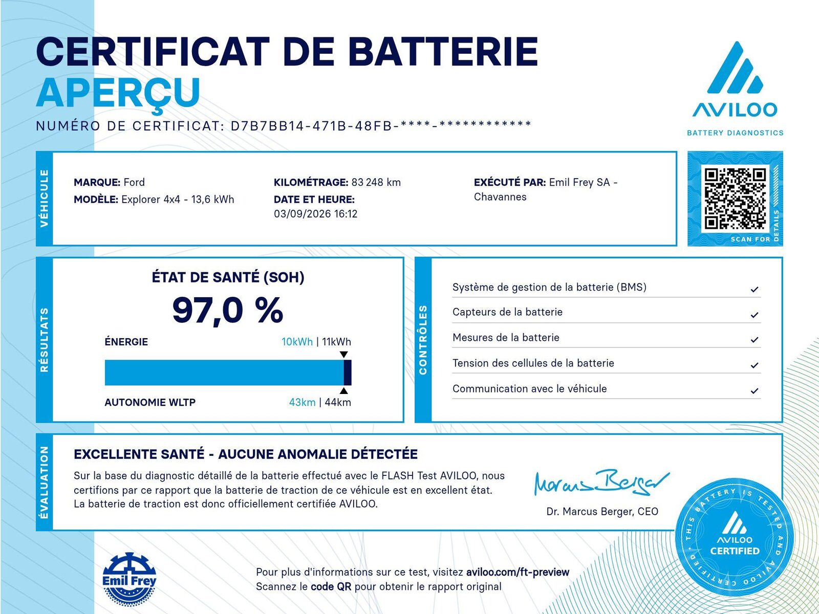 FORD Explorer 3.0 V6 Plug-in Hybrid ST-Line, Hybride Rechargeable Essence/Électricité, Occasion / Utilisé, Automatique - 2