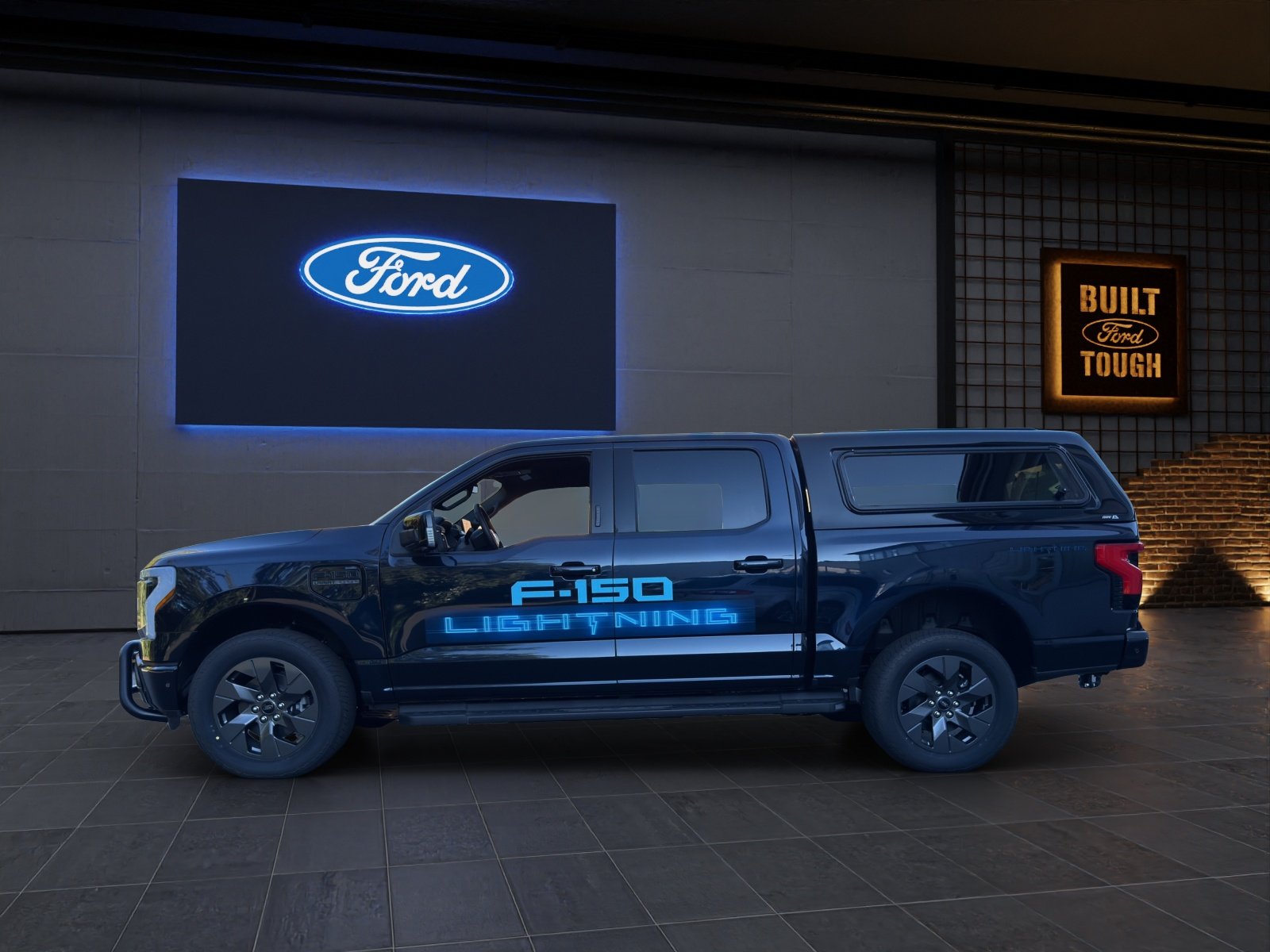 FORD F-Pickup F-150 LIGHTNING STANDARD RANGE BATTERY SUPER-CREW L, Électrique, Voiture de démonstration, Automatique - 2