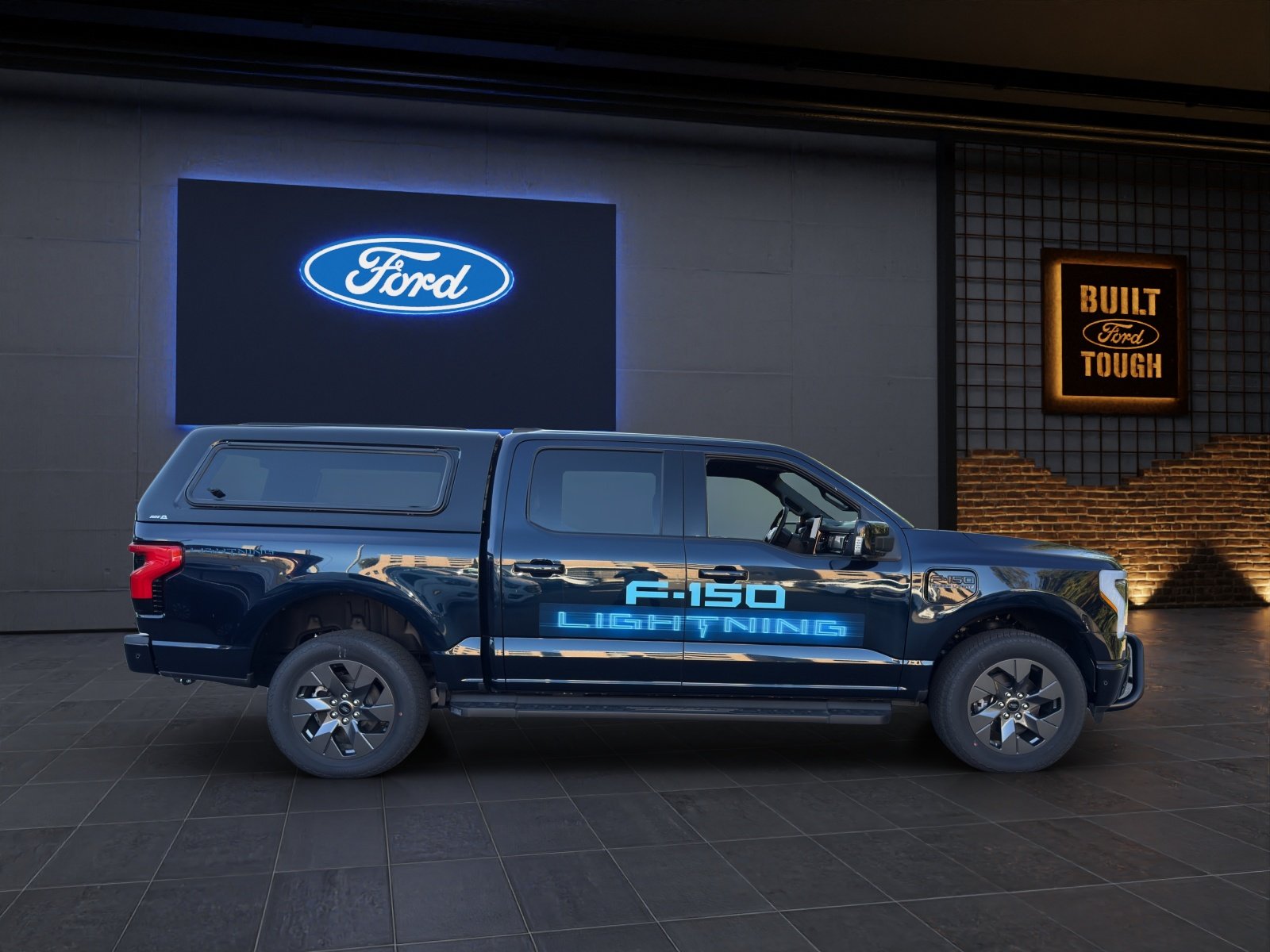 FORD F-Pickup F-150 LIGHTNING STANDARD RANGE BATTERY SUPER-CREW L, Électrique, Voiture de démonstration, Automatique - 5
