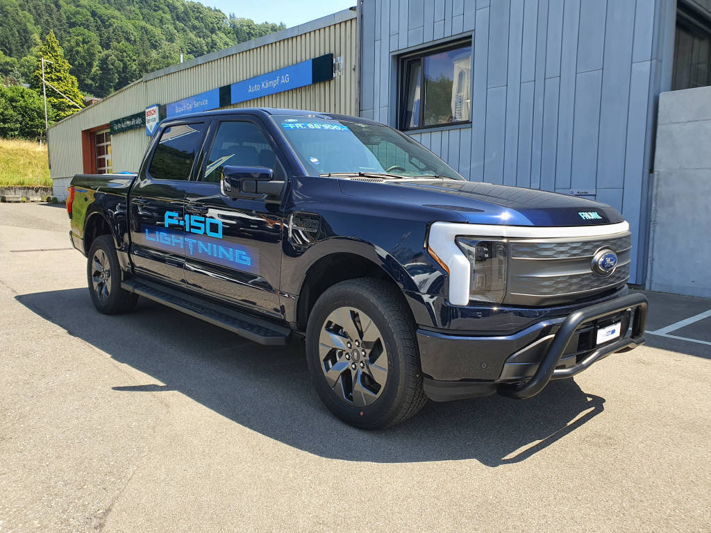 FORD F-150 Lightning DKab.Pick-up 98 kWh Lariat Launch Edition, Électrique, Voiture nouvelle, Automatique - 3