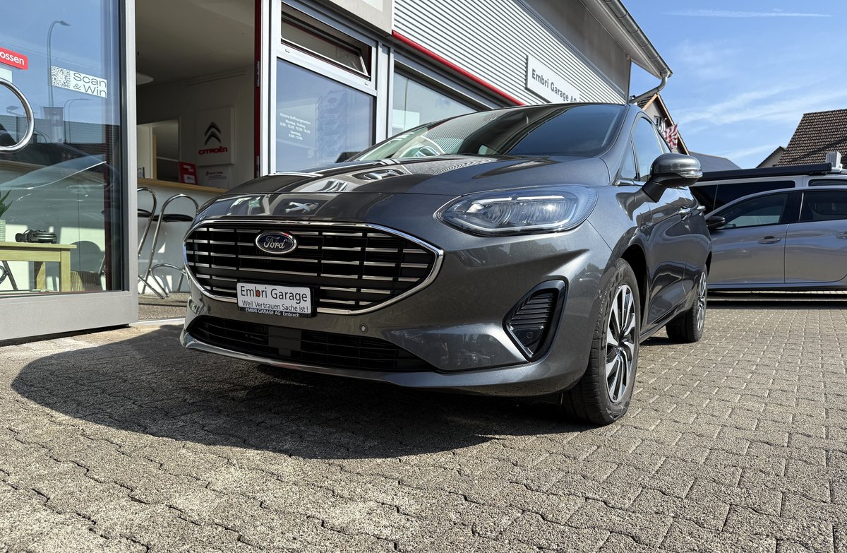 FORD Fiesta 1.0 SCTi MHEV Titanium Automat, Mild-Hybrid Benzin/Elektro, Occasion / Gebraucht, Automatik - 3