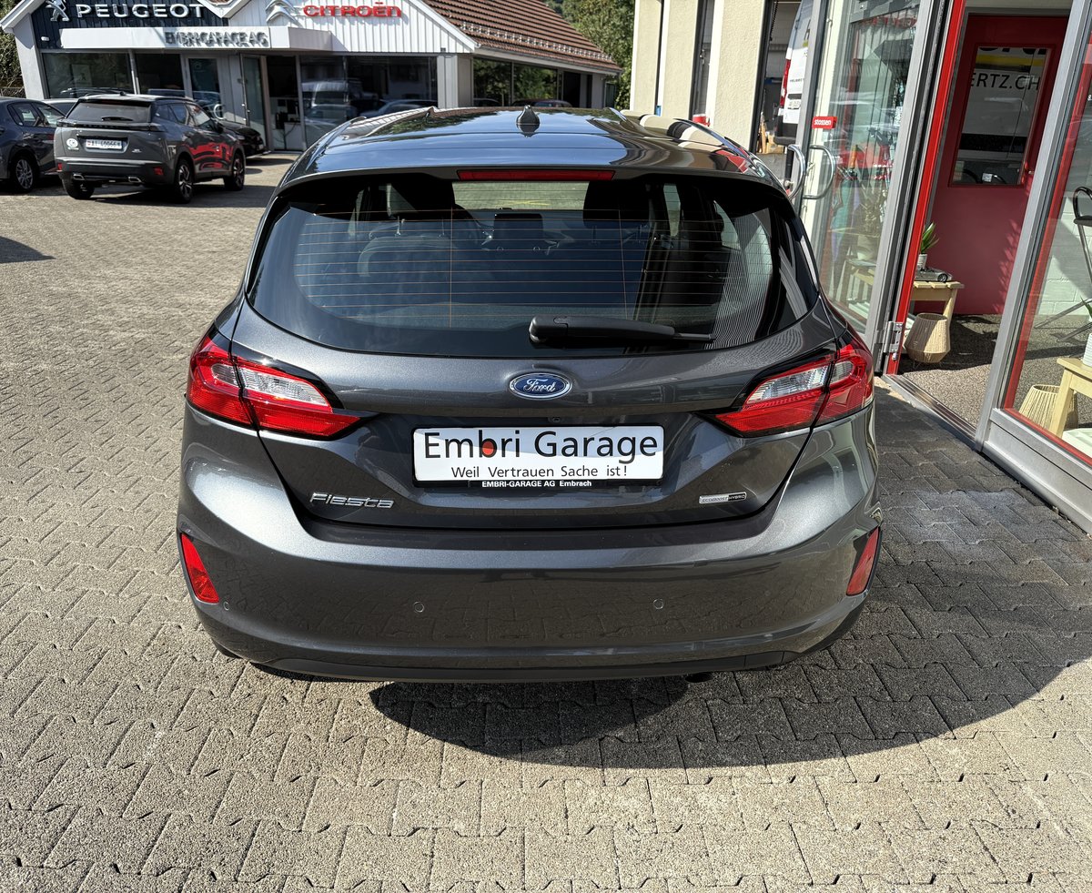 FORD Fiesta 1.0 SCTi MHEV Titanium Automat, Mild-Hybrid Benzin/Elektro, Occasion / Gebraucht, Automatik - 6