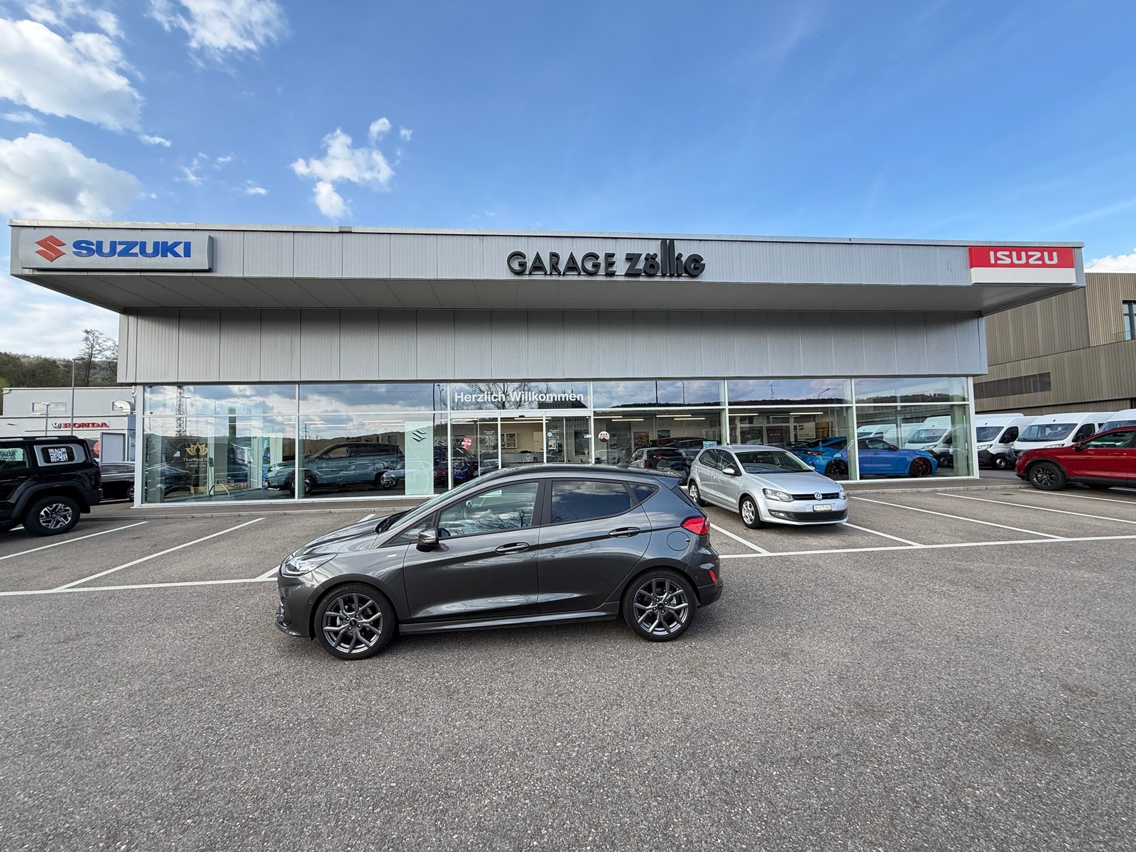 FORD Fiesta 1.0 SCTi EcoB MHEV ST-Line X Automat, Hybride Léger Essence/Électricité, Occasion / Utilisé, Automatique - 4