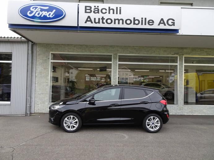 FORD Fiesta 1.0 mHEV 125 PS Titanium, Mild-Hybrid Petrol/Electric, Second hand / Used, Automatic