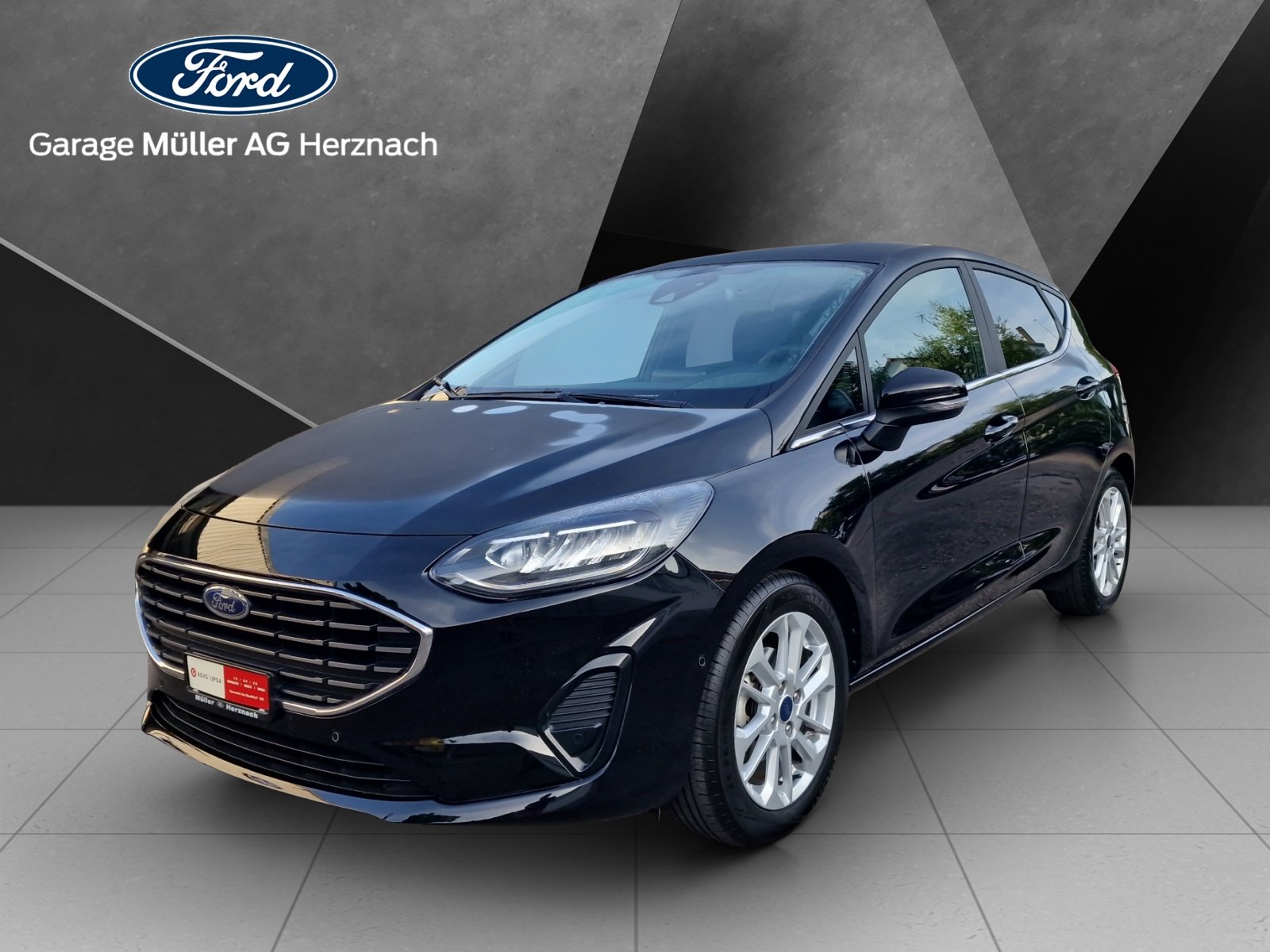 FORD Fiesta 1.0 EcoB Hybrid Titanium, Mild-Hybrid Benzin/Elektro, Occasion / Gebraucht, Automatik - 2