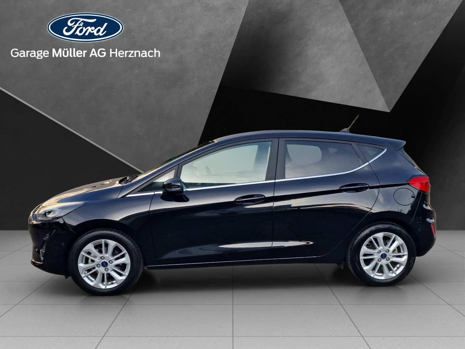FORD Fiesta 1.0 EcoB Hybrid Titanium, Mild-Hybrid Benzin/Elektro, Occasion / Gebraucht, Automatik - 3