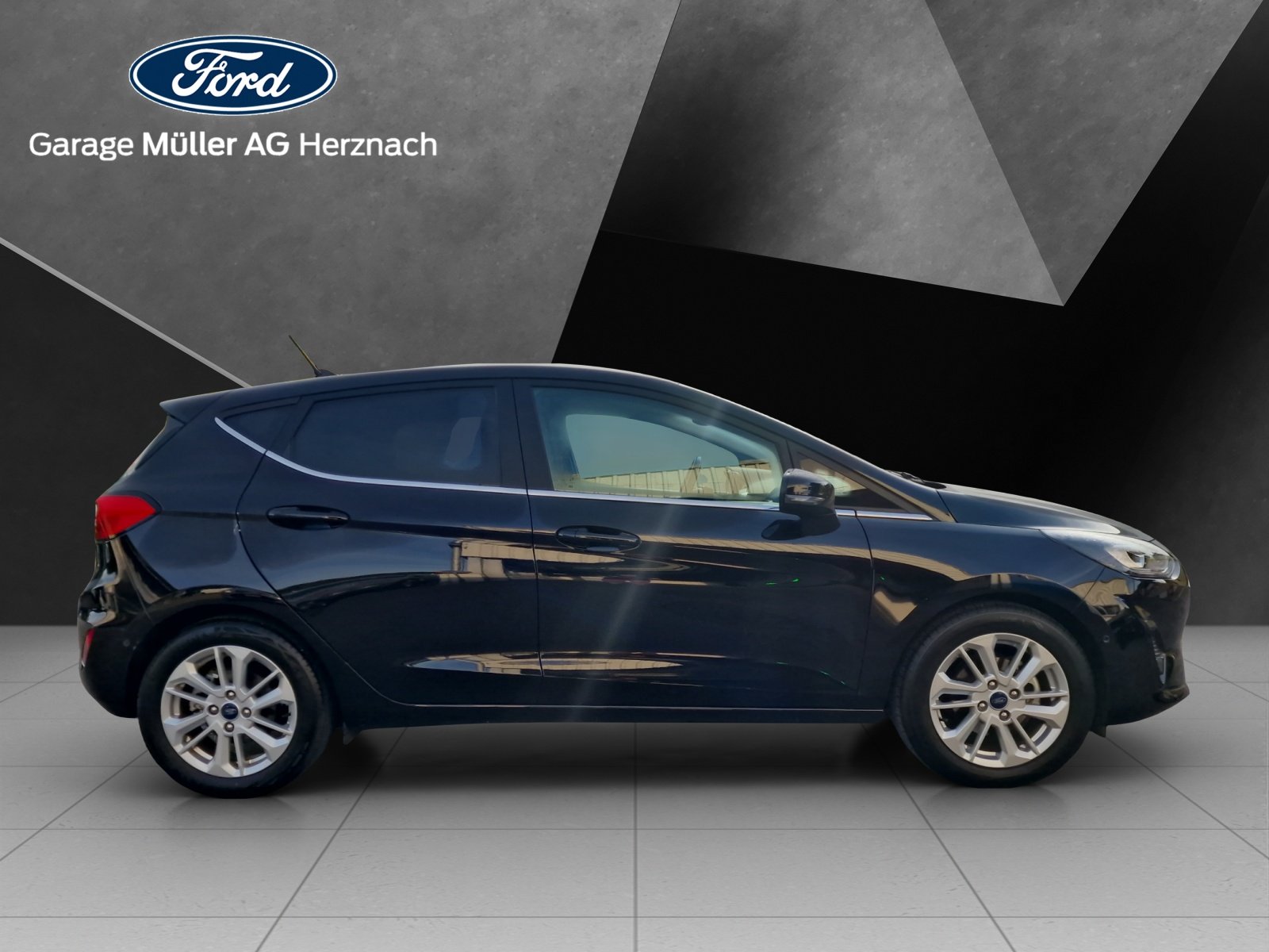 FORD Fiesta 1.0 EcoB Hybrid Titanium, Mild-Hybrid Benzin/Elektro, Occasion / Gebraucht, Automatik - 4