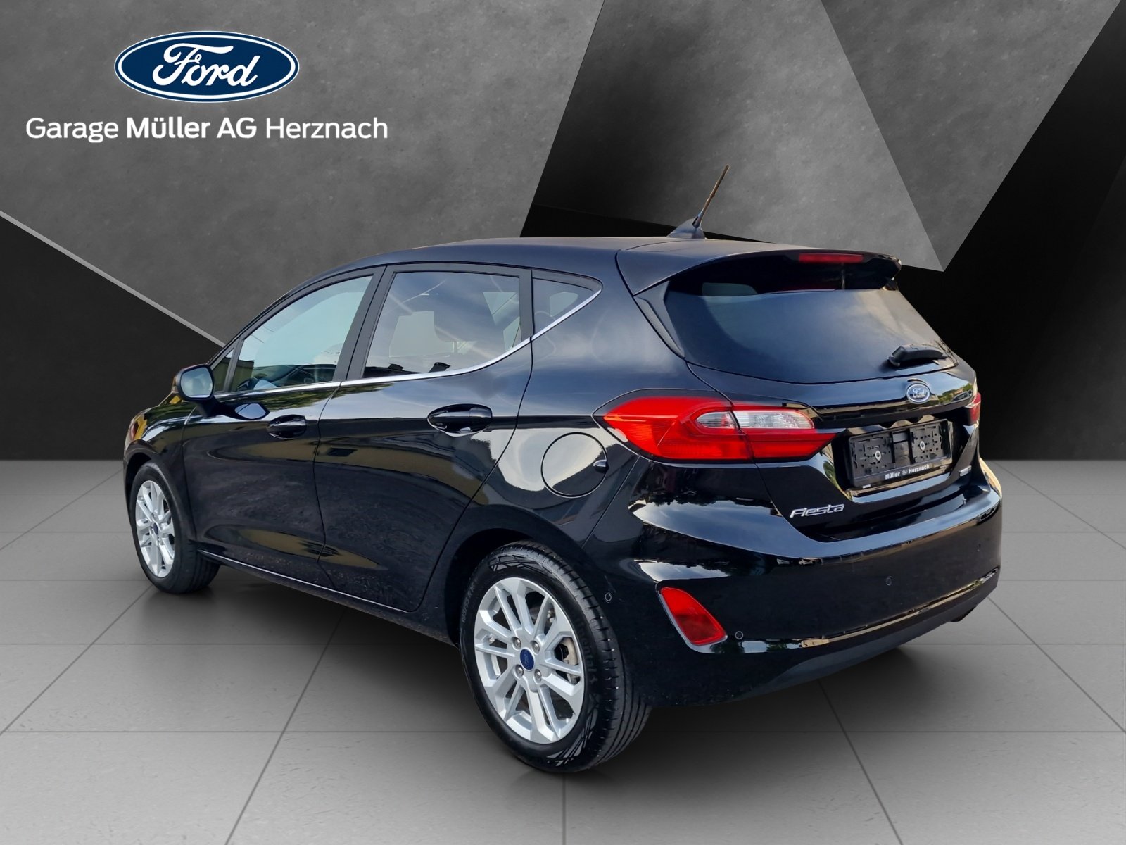 FORD Fiesta 1.0 EcoB Hybrid Titanium, Mild-Hybrid Benzin/Elektro, Occasion / Gebraucht, Automatik - 5