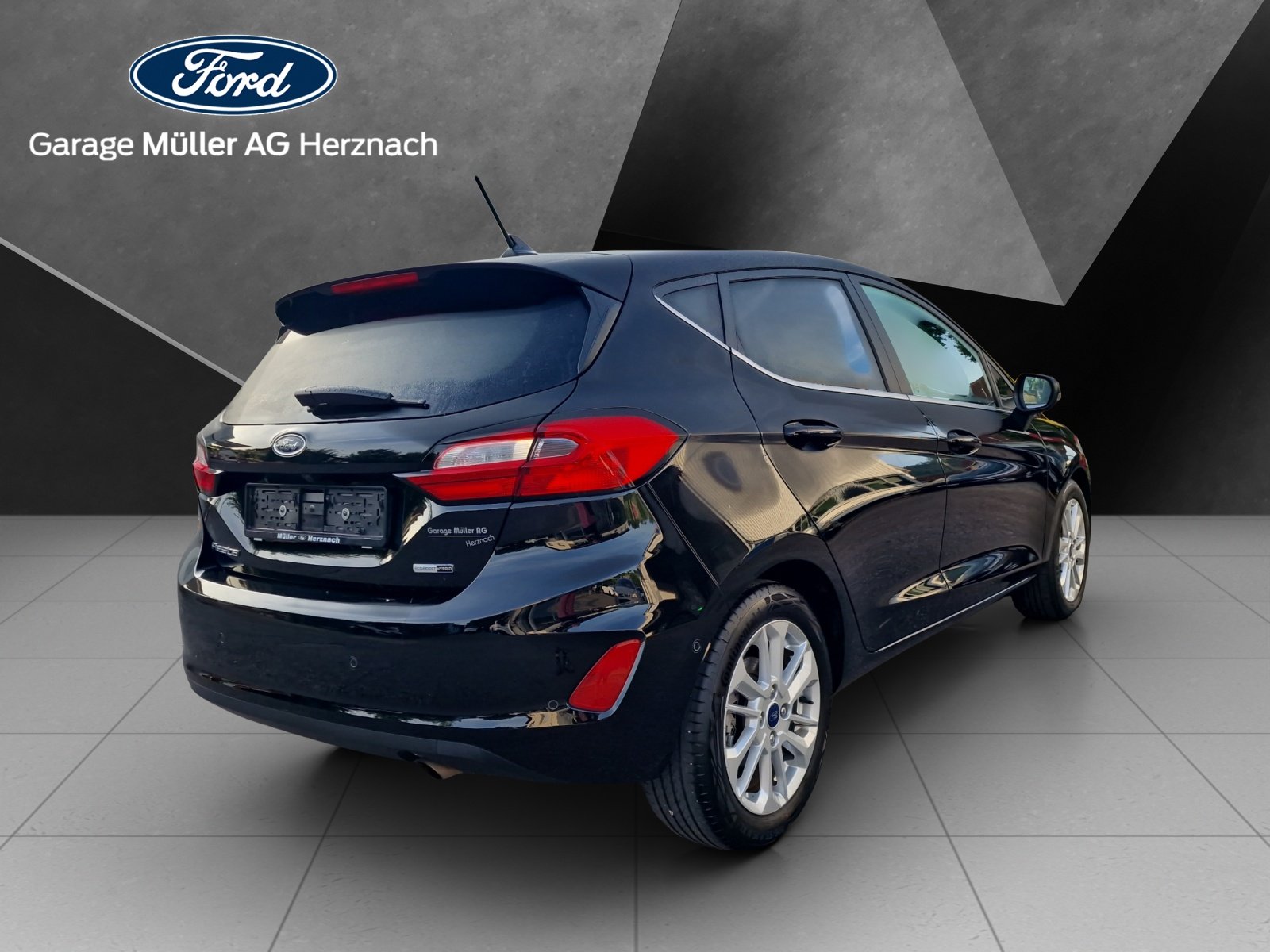 FORD Fiesta 1.0 EcoB Hybrid Titanium, Mild-Hybrid Benzin/Elektro, Occasion / Gebraucht, Automatik - 6