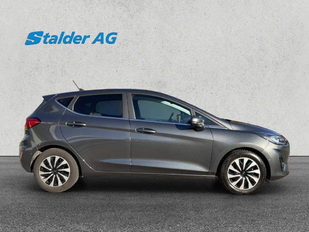 FORD Fiesta 1.0 EcoB Hybrid Titanium, Mild-Hybrid Benzin/Elektro, Occasion / Gebraucht, Automatik - 7