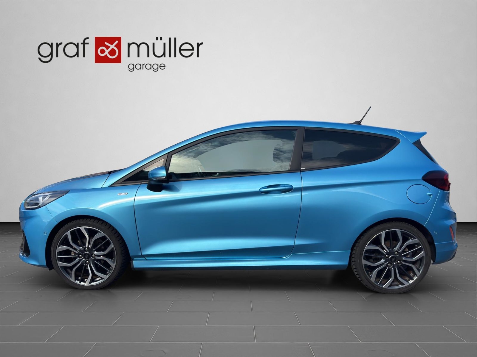 FORD Fiesta 1.0 EcoB Hybrid ST-Line Vignale, Mild-Hybrid Benzin/Elektro, Occasion / Gebraucht, Handschaltung - 2
