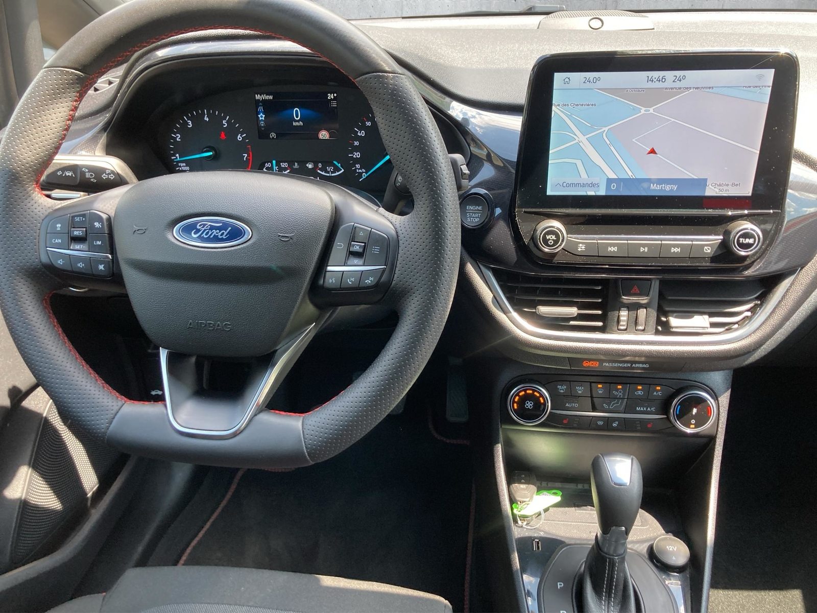 FORD Fiesta 1.0 EcoB Hybrid ST-Line X, Mild-Hybrid Benzin/Elektro, Occasion / Gebraucht, Automatik - 5
