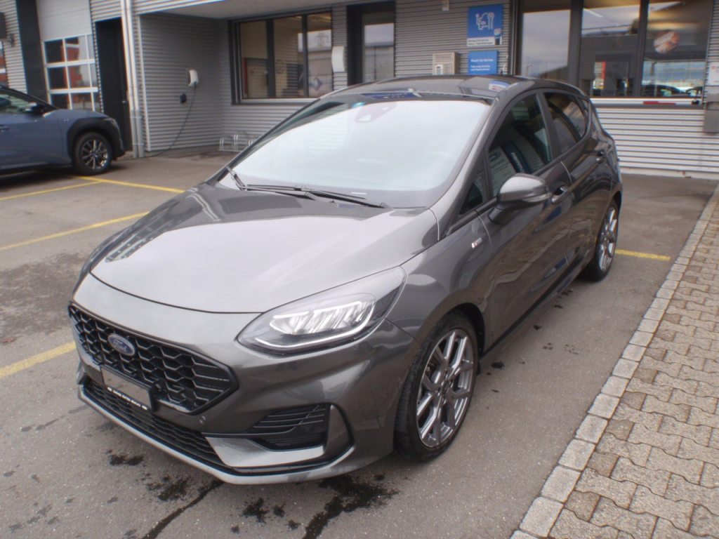 FORD FIESTA 1.0 EcoB Hybrid ST-Line X, Mild-Hybrid Benzin/Elektro, Occasion / Gebraucht, Automatik - 2