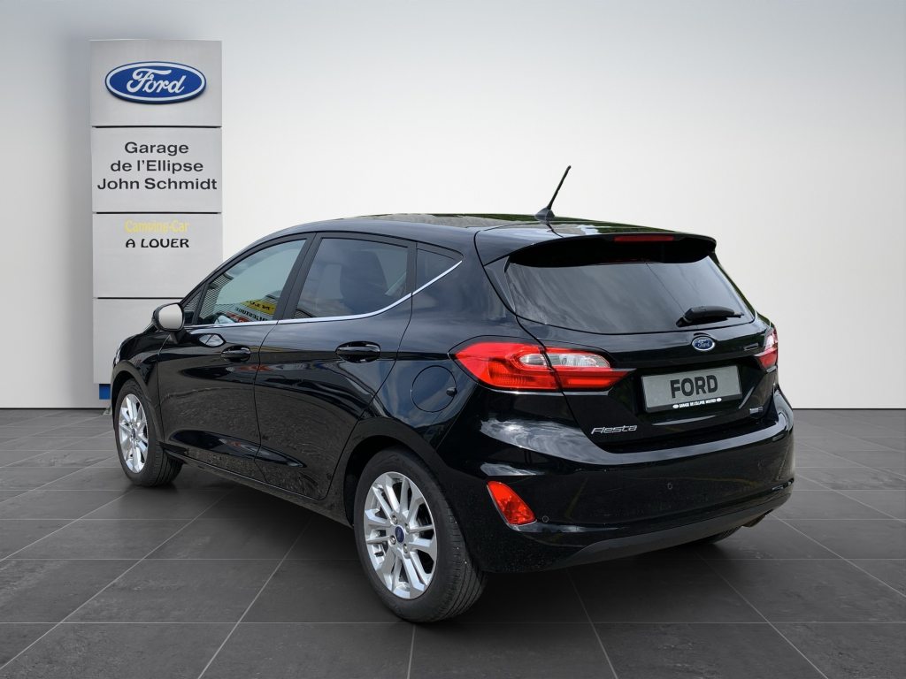 FORD FIESTA 1.0 EcoB Hybrid Titanium, Mild-Hybrid Benzin/Elektro, Occasion / Gebraucht, Handschaltung - 2