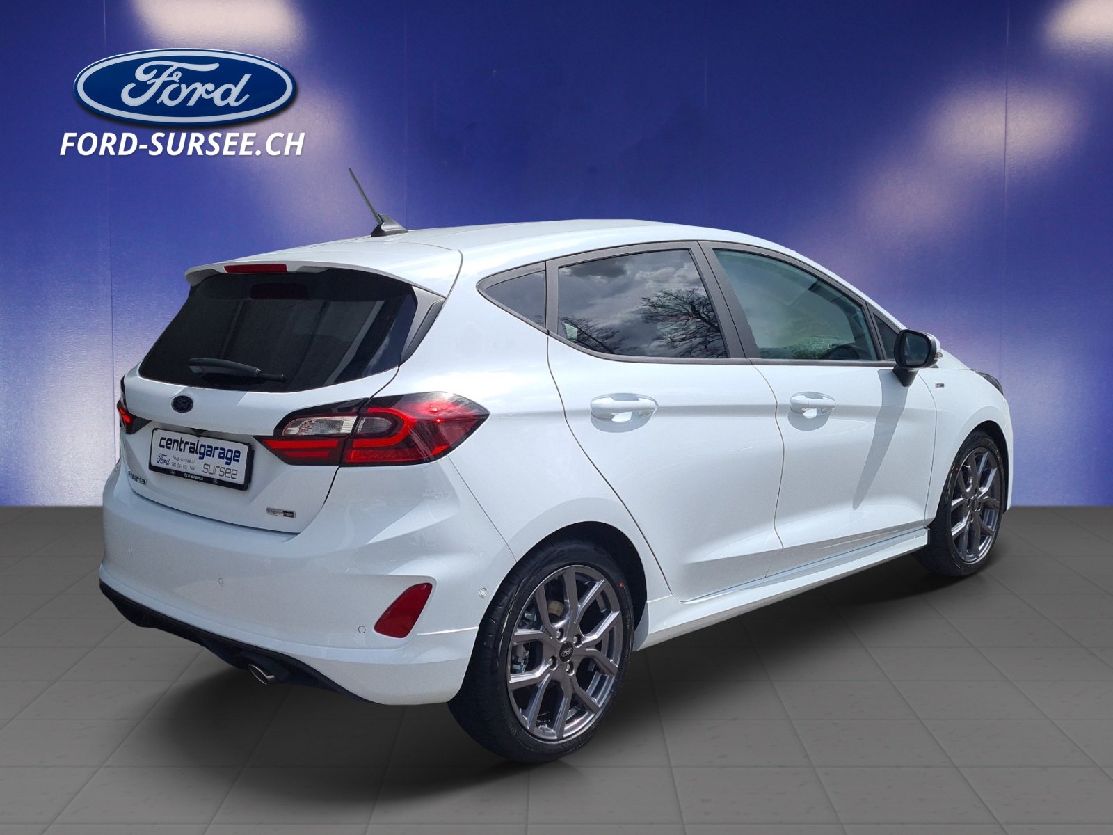 FORD Fiesta 1.0i EcoBoost Hybrid 125 PS ST-Line X AUTOMAT, Mild-Hybrid Petrol/Electric, Ex-demonstrator, Automatic - 4