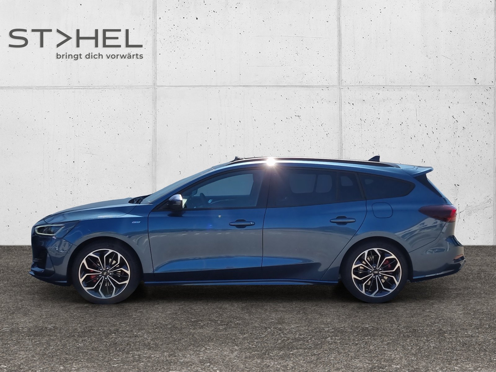 FORD Focus Station Wagon 1.0i EcoB Hybrid 155 ST-Line X, Hybride Leggero Benzina/Elettrica, Auto nuove, Automatico - 2